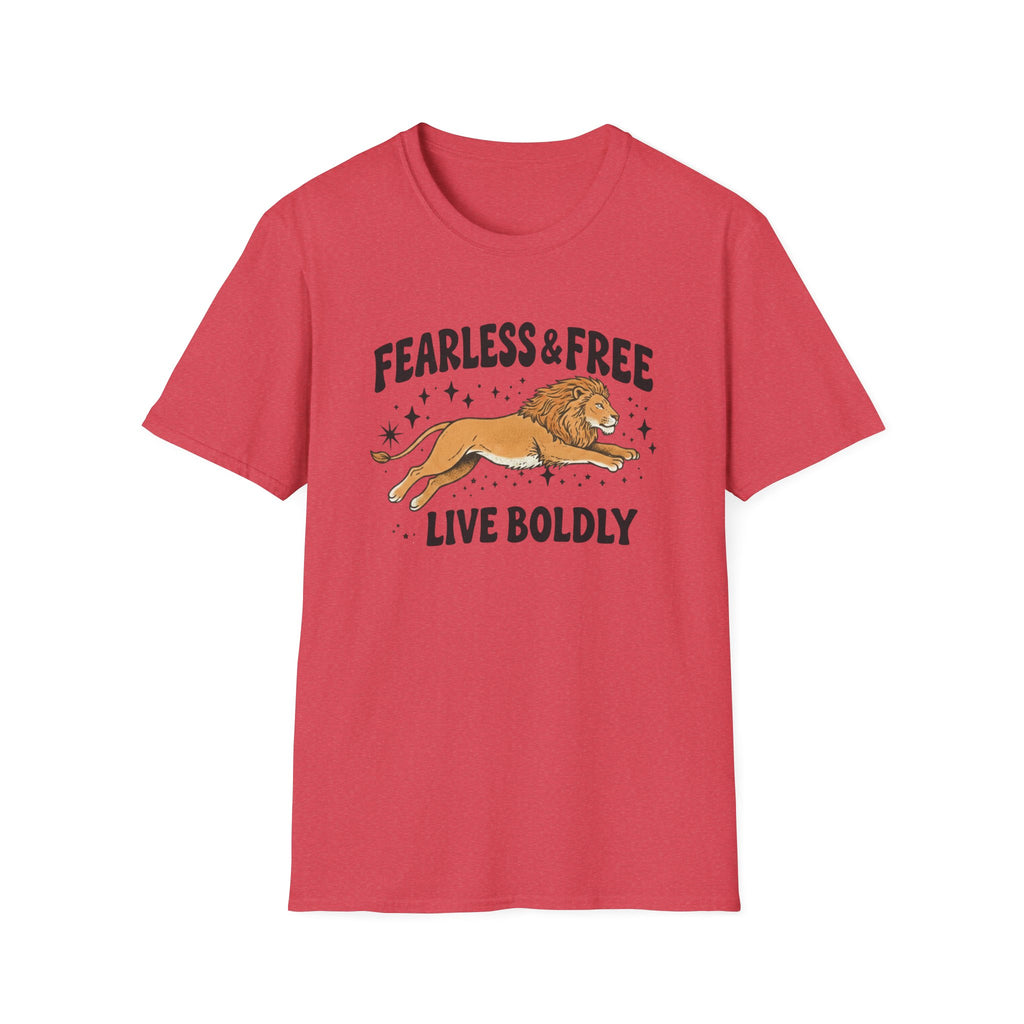 Fearless & Free, Live Boldly T-shirt