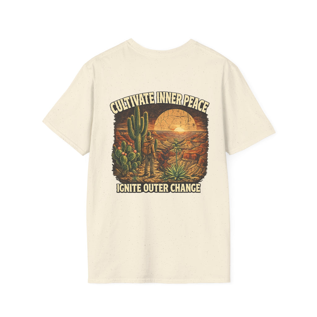 Cultivate Inner Peace, Ignite Outer Change T-shirt