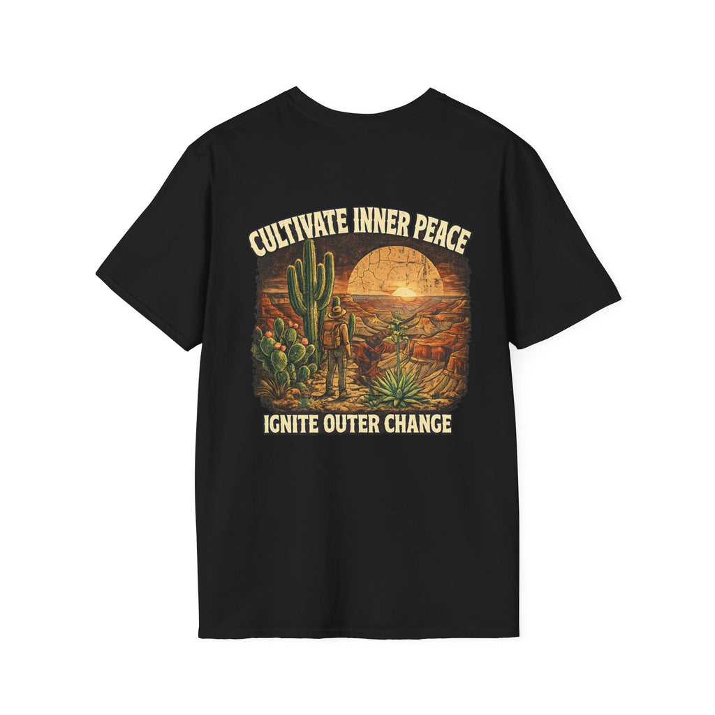 Cultivate Inner Peace, Ignite Outer Change T-shirt