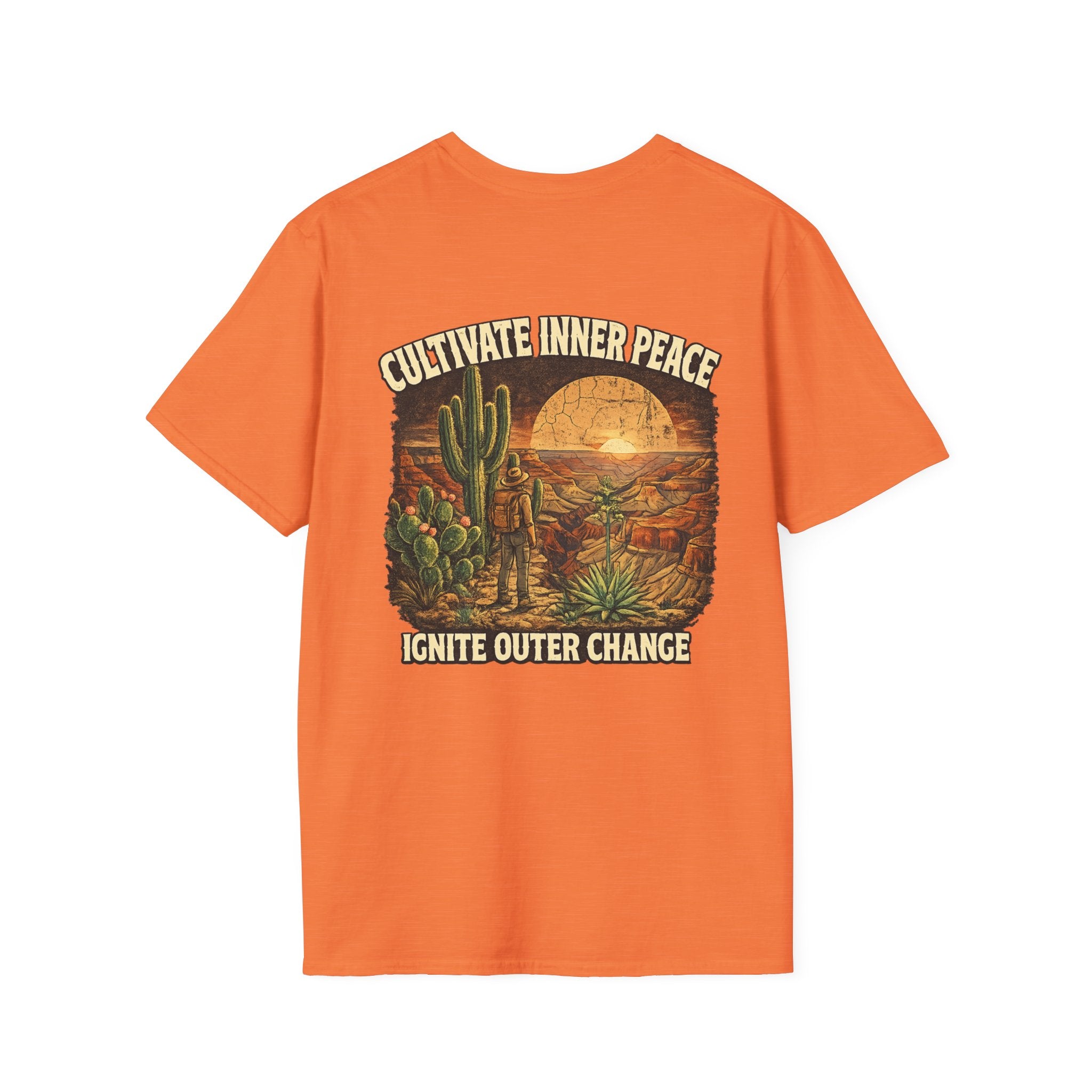 Cultivate Inner Peace, Ignite Outer Change T-shirt