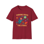 Carving The Paths To The Stars T-shirt