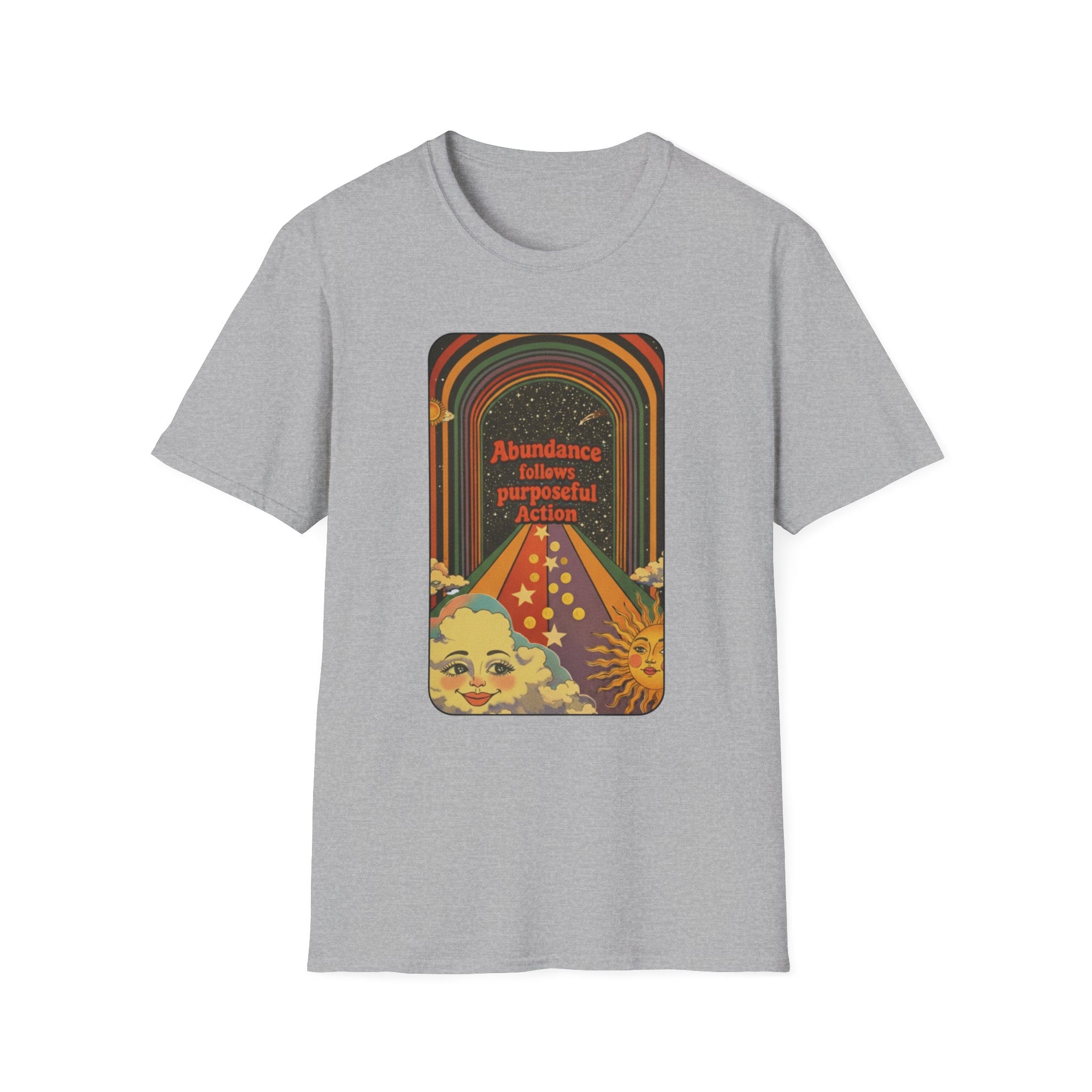 Abundance follows Purposeful ActionT-shirt