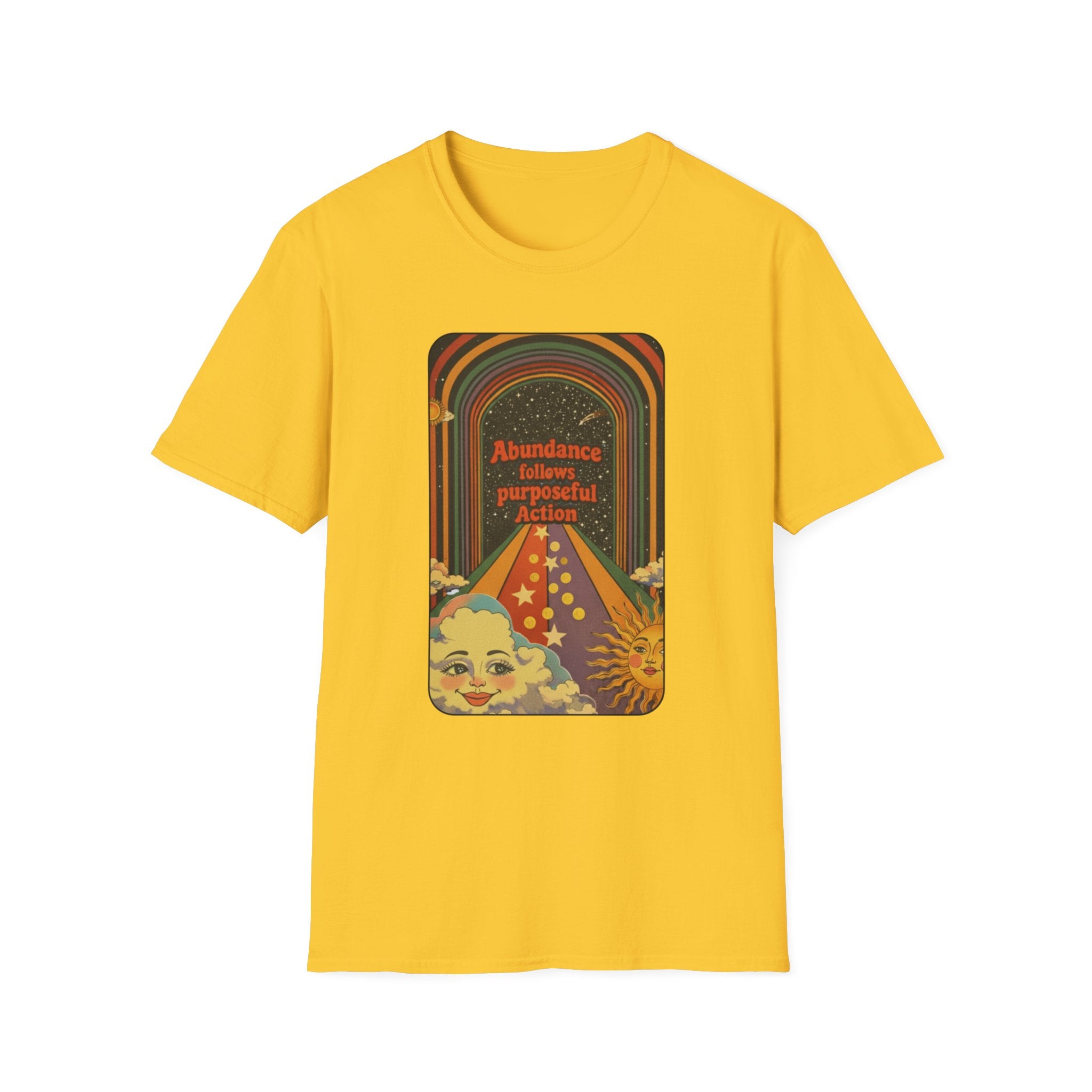 Abundance follows Purposeful ActionT-shirt