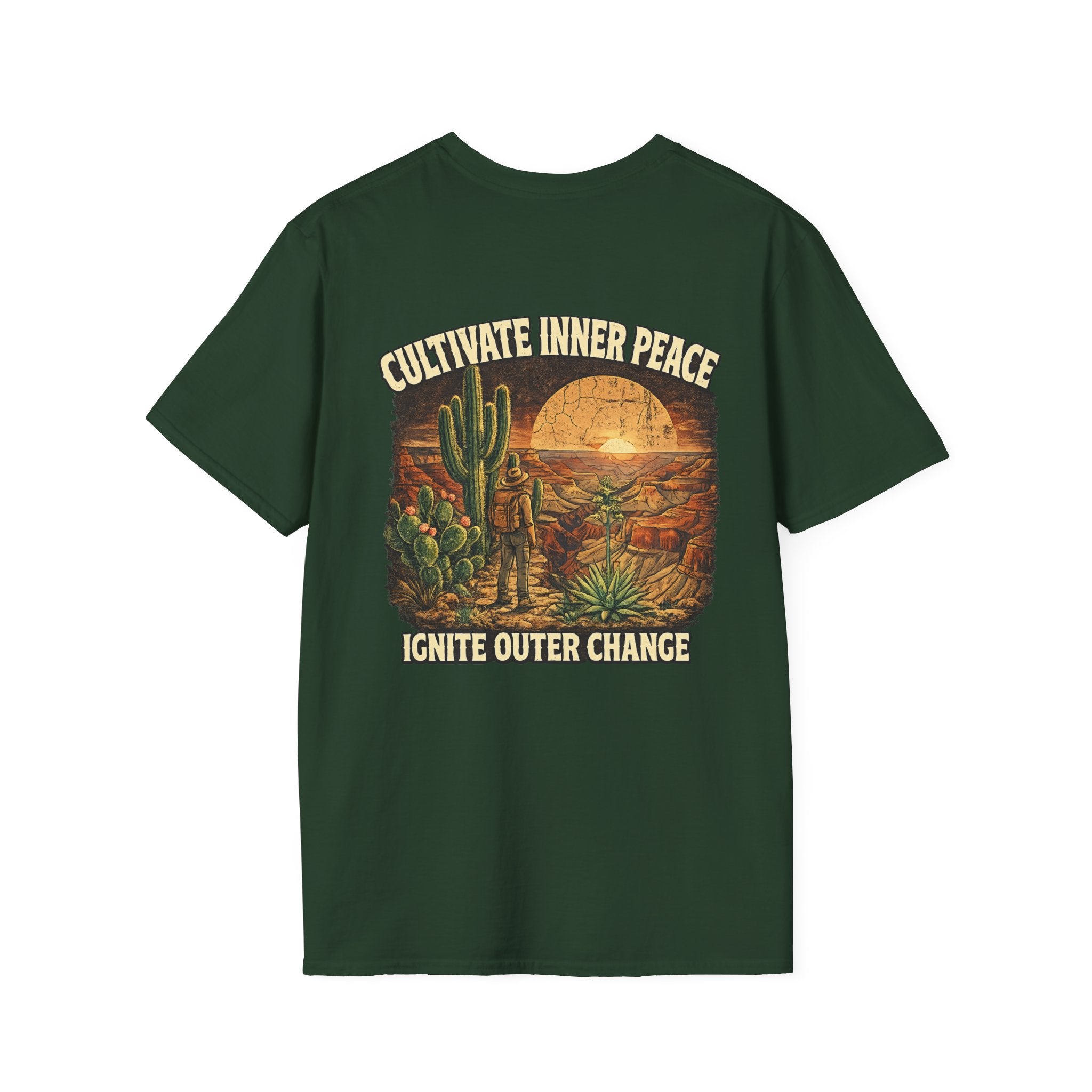Cultivate Inner Peace, Ignite Outer Change T-shirt