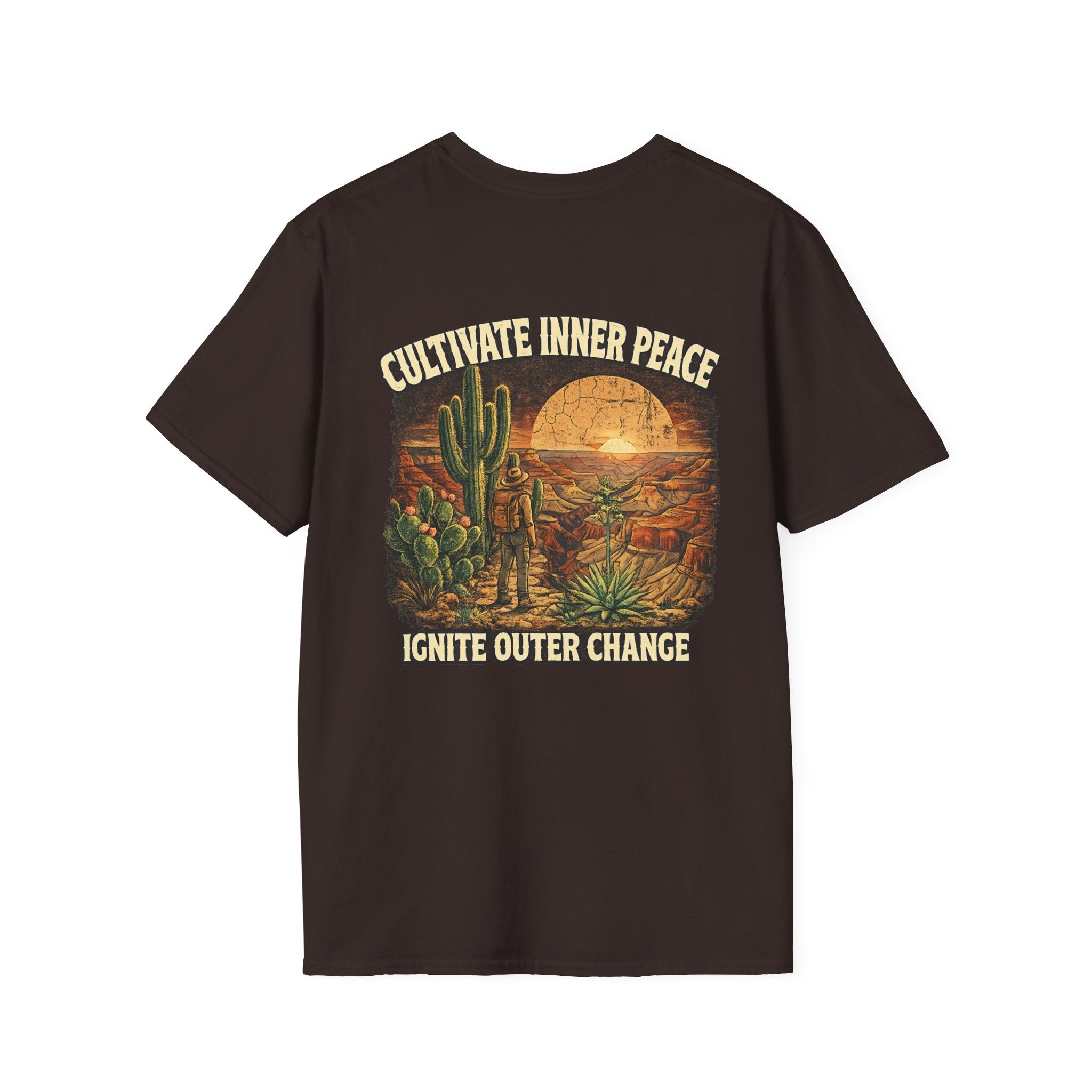 Cultivate Inner Peace, Ignite Outer Change T-shirt