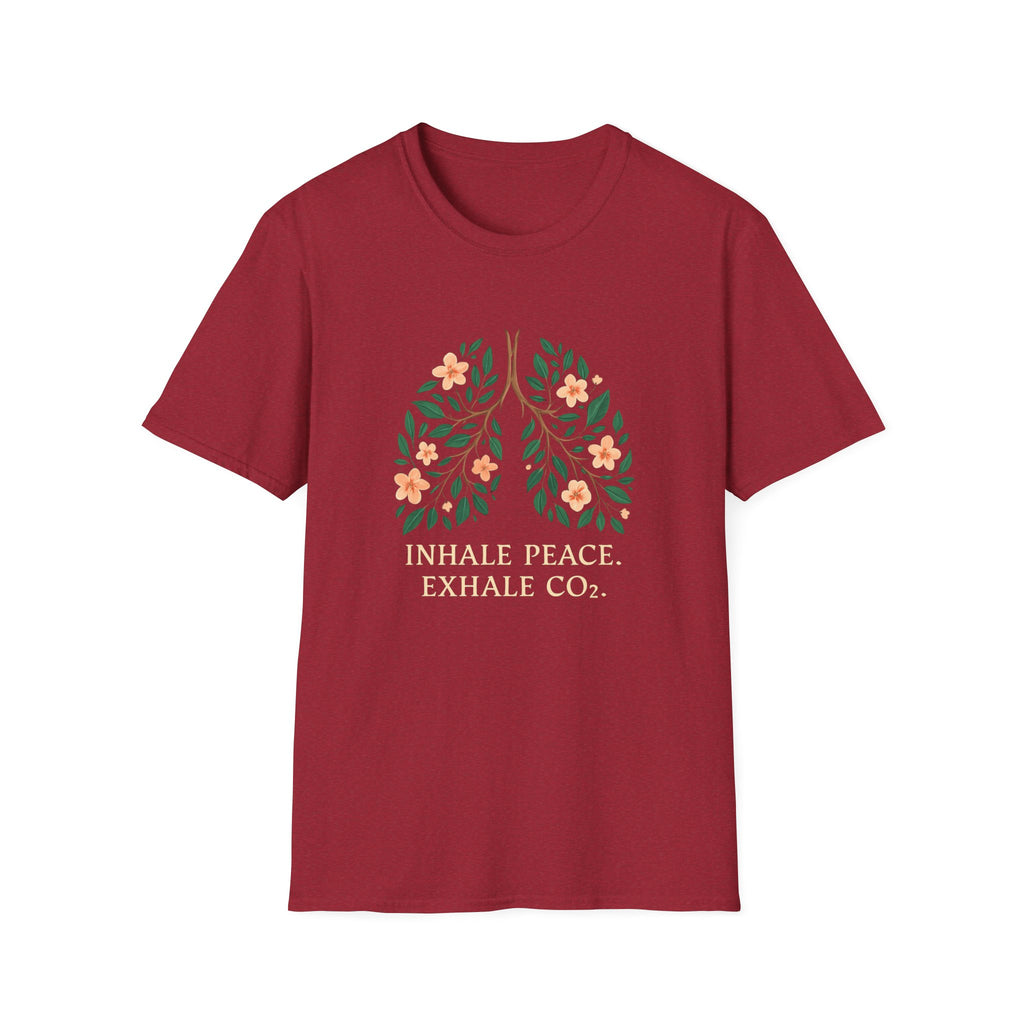 Inhale Peace, Exhale CO2 T-shirt
