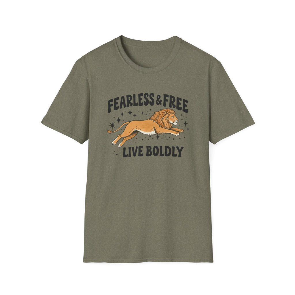 Fearless & Free, Live Boldly T-shirt