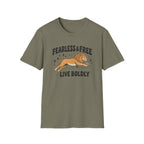 Fearless & Free, Live Boldly T-shirt