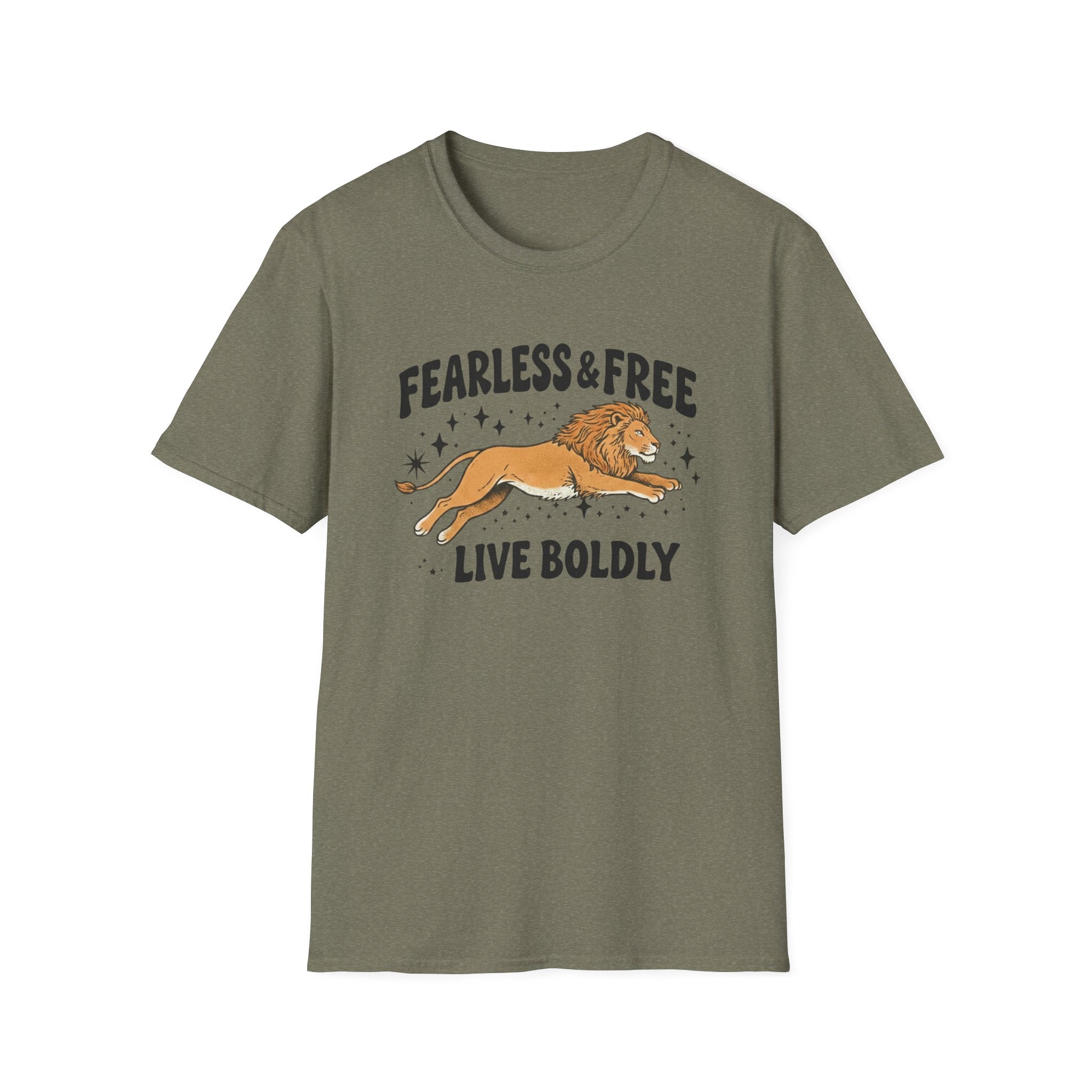 Fearless & Free, Live Boldly T-shirt