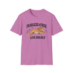 Fearless & Free, Live Boldly T-shirt