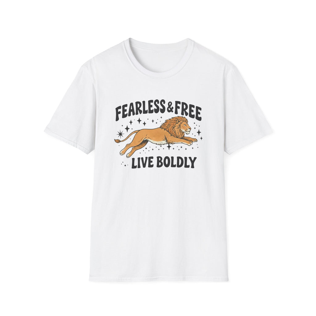 Fearless & Free, Live Boldly T-shirt