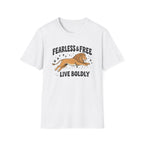 Fearless & Free, Live Boldly T-shirt