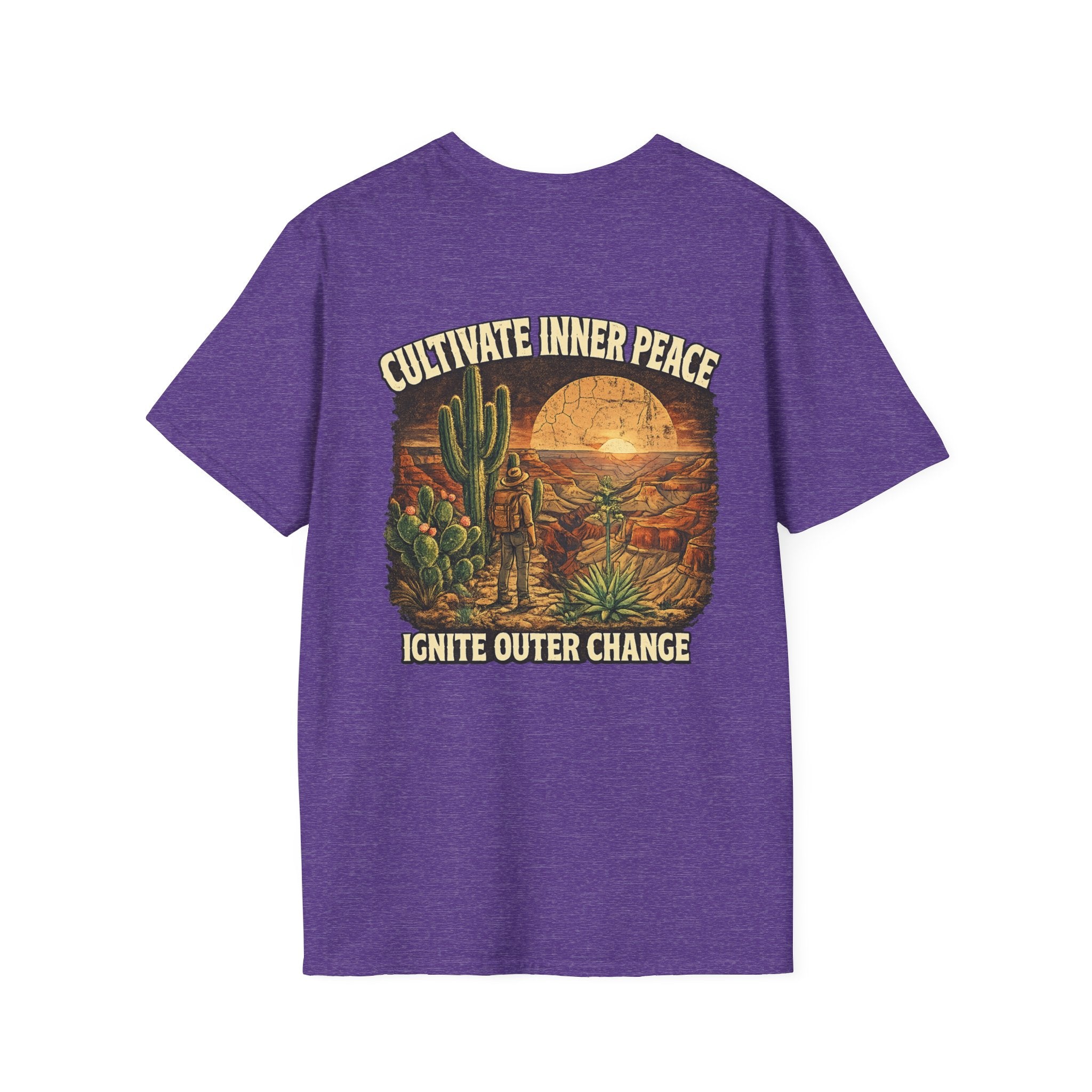 Cultivate Inner Peace, Ignite Outer Change T-shirt